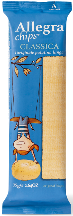 CHIPS ALLEGRA CLASSIC - 75GX20 - PANIFICIO GRISSINIFICIO BO