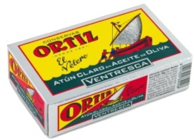 VENTRECHE THON ALBACORE HUILE OLIVE 110GX24 - ORTIZ